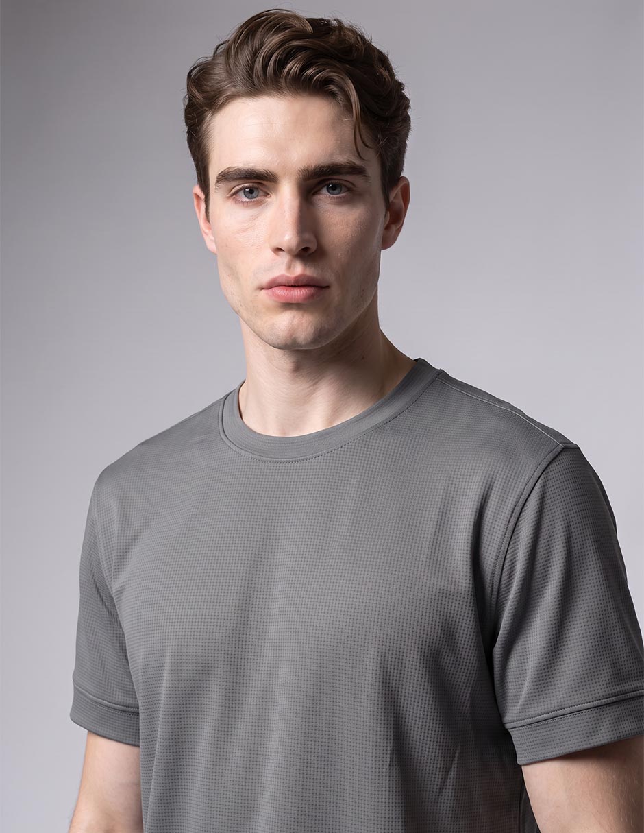 Playera deportiva para senderismo de hombre