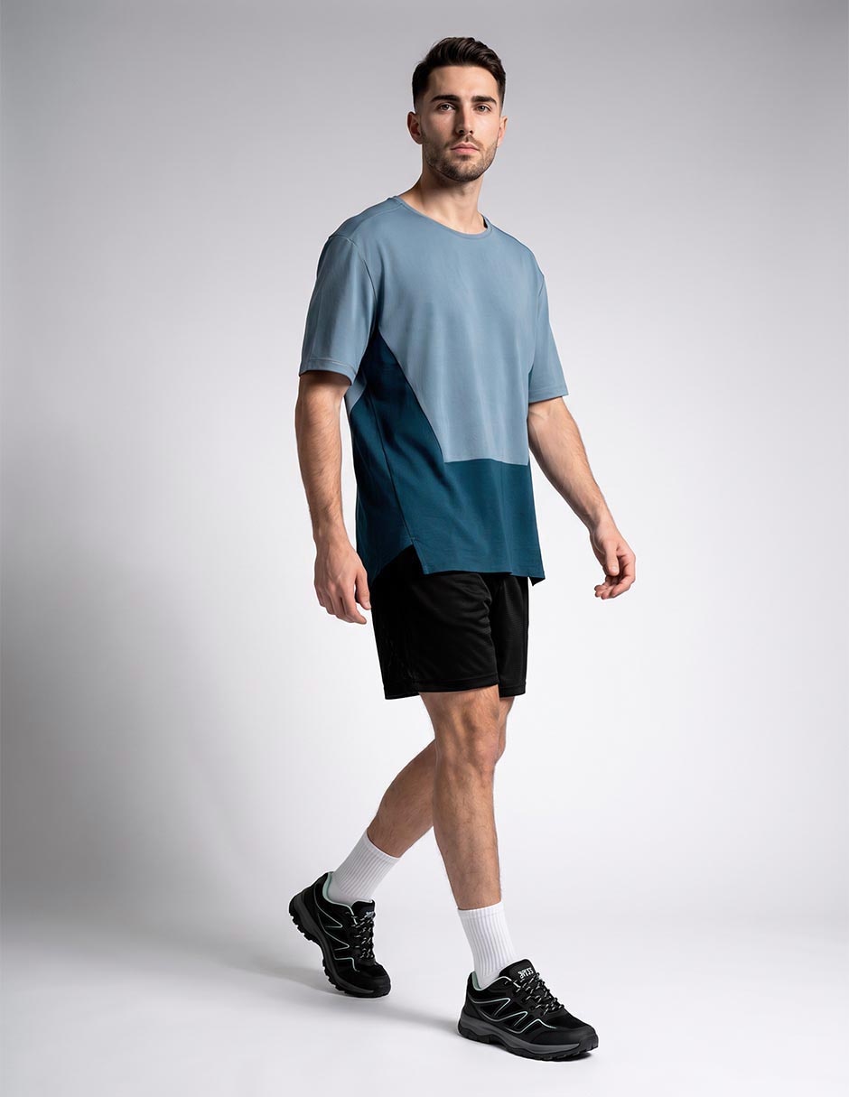 Playera deportiva para correr de hombre Playera deportiva para correr de hombre