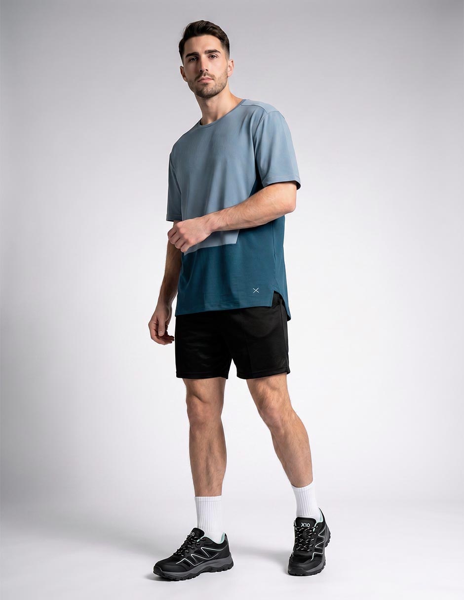 Playera deportiva para correr de hombre 2