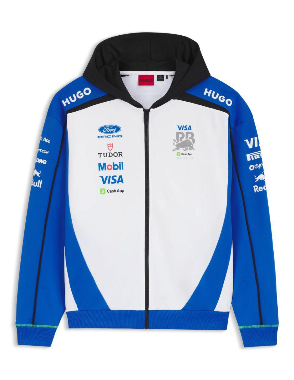 Sudadera para motorsport con capucha para hombre
