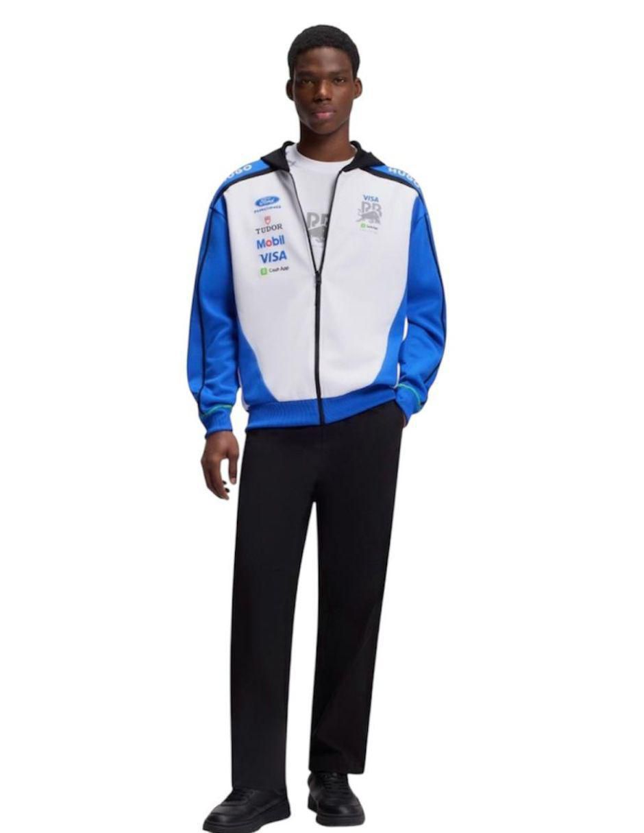Sudadera para motorsport con capucha para hombre