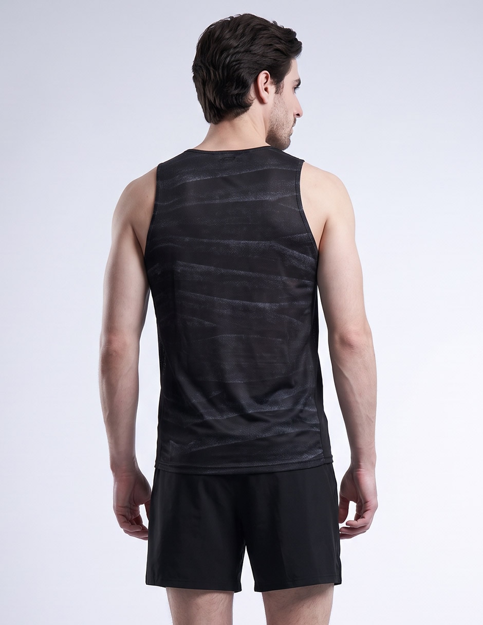 Playera tank top para correr para hombre 2