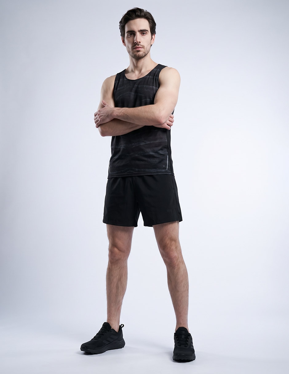 Playera tank top para correr para hombre 3
