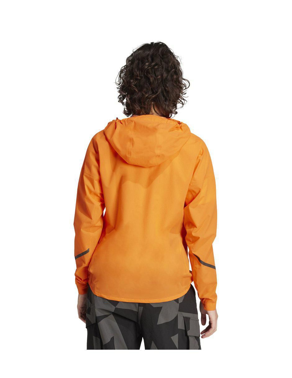 Chamarra para senderismo Adidas Rainwear de mujer