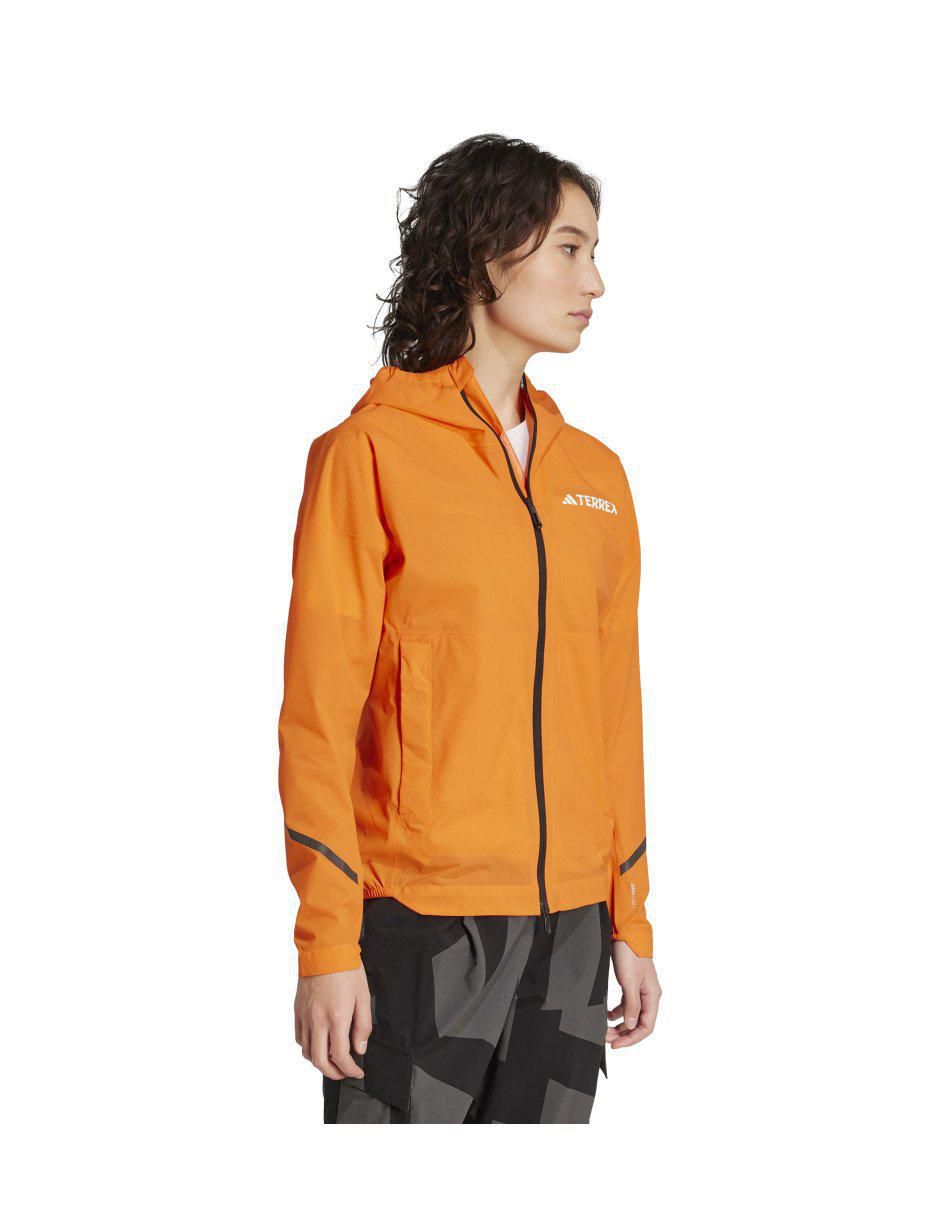 Chamarra para senderismo Adidas Rainwear de mujer
