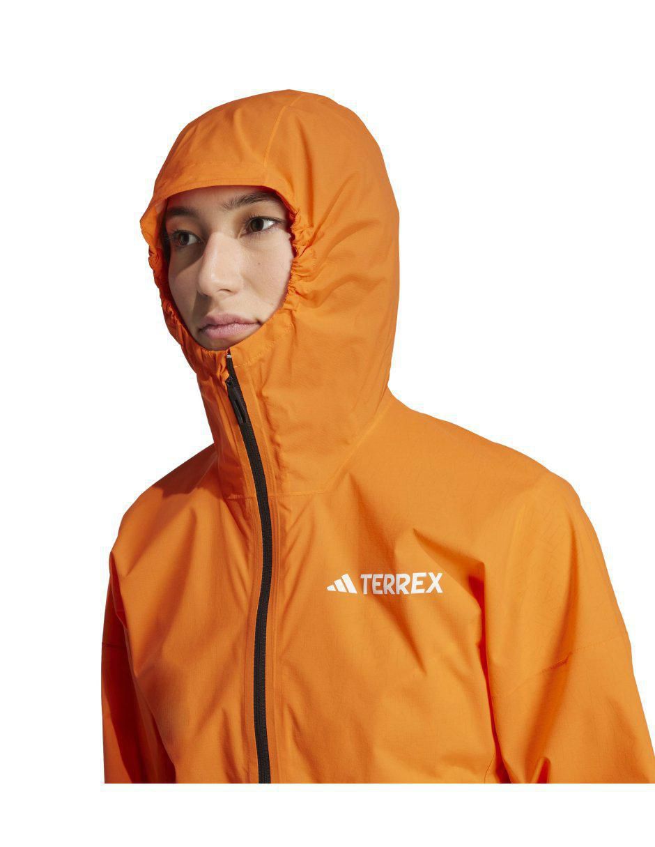 Chamarra para senderismo Adidas Rainwear de mujer
