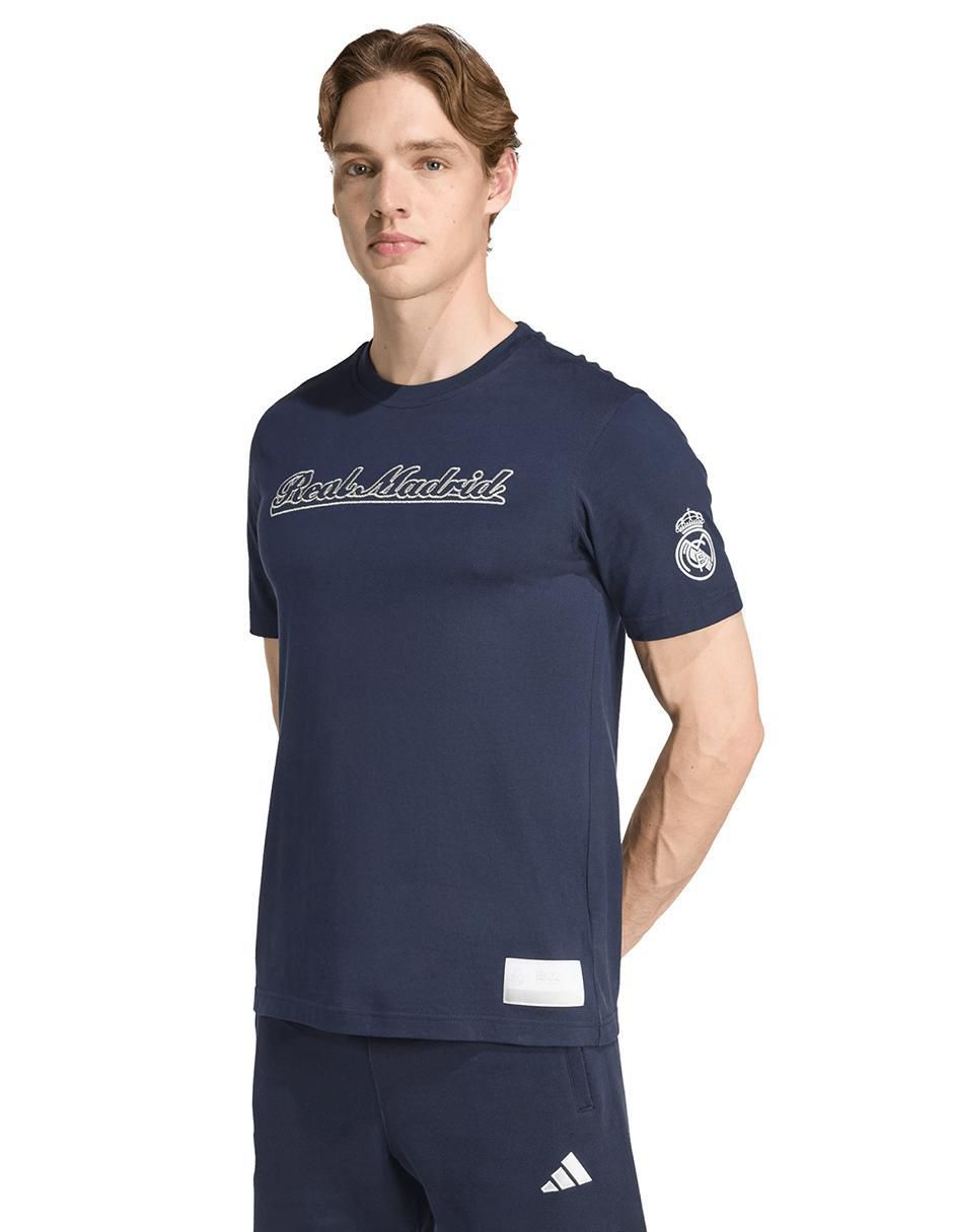 Playera deportiva para fútbol Real Madrid Club de Fútbol de hombre