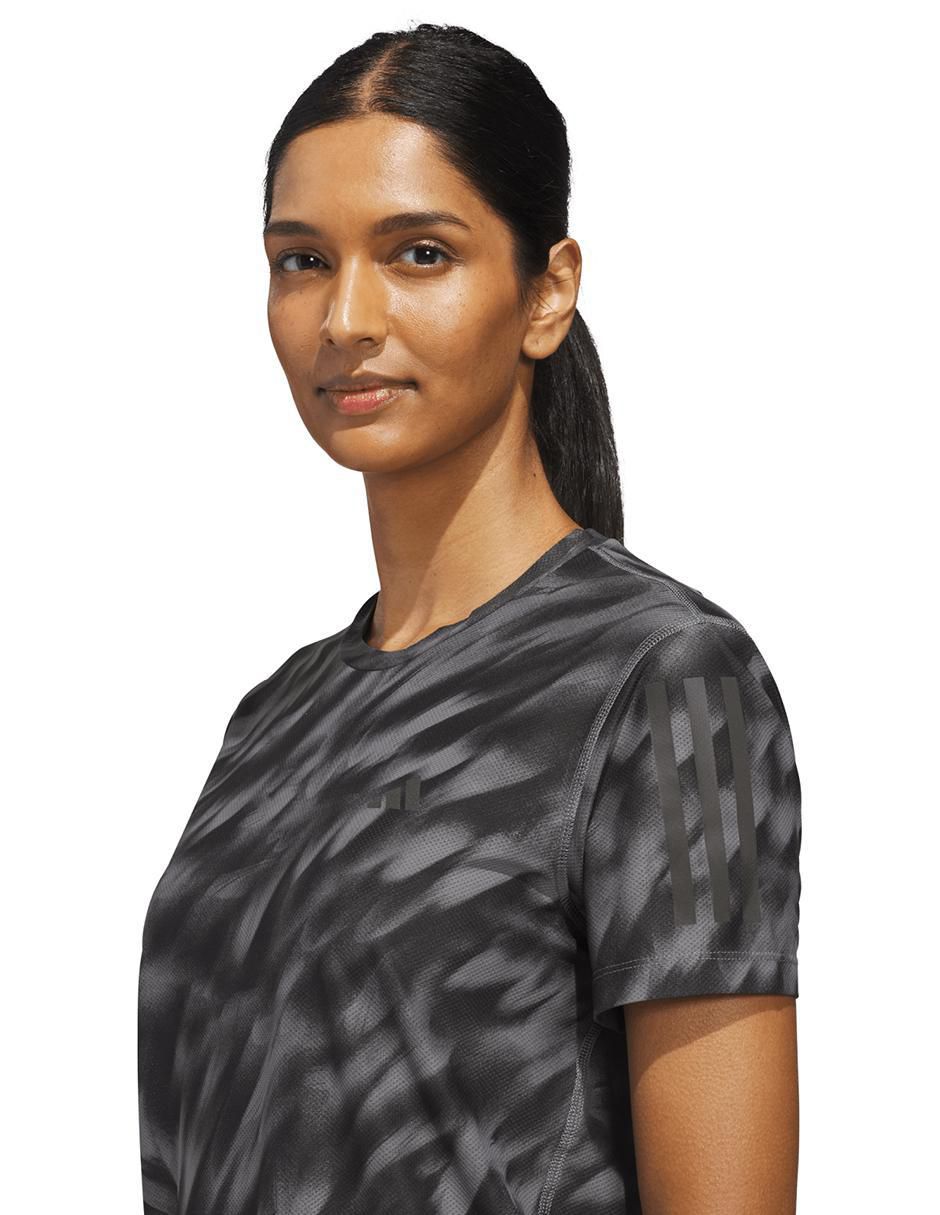 Playera deportiva para correr Adidas de mujer