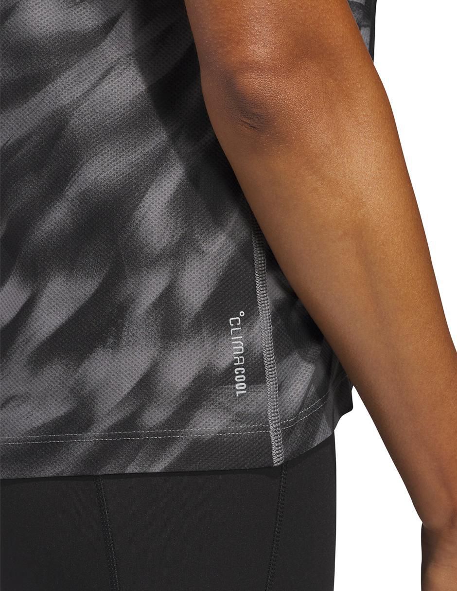 Playera deportiva para correr Adidas de mujer