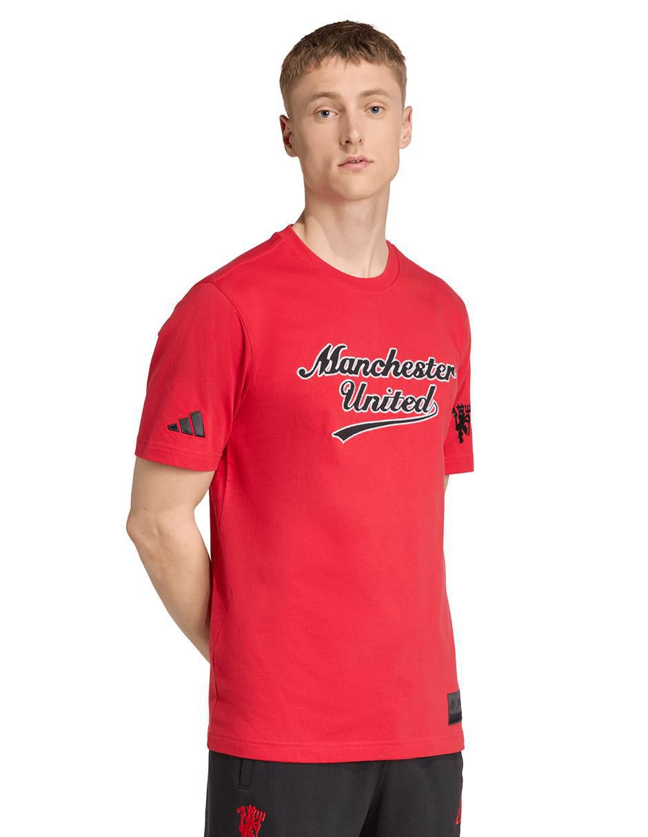 Playera deportiva para fútbol Manchester United de hombre
