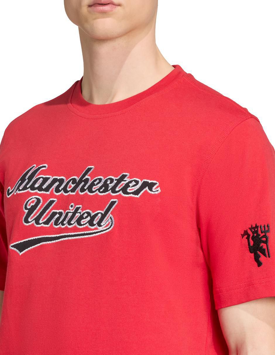 Playera deportiva para fútbol Manchester United de hombre