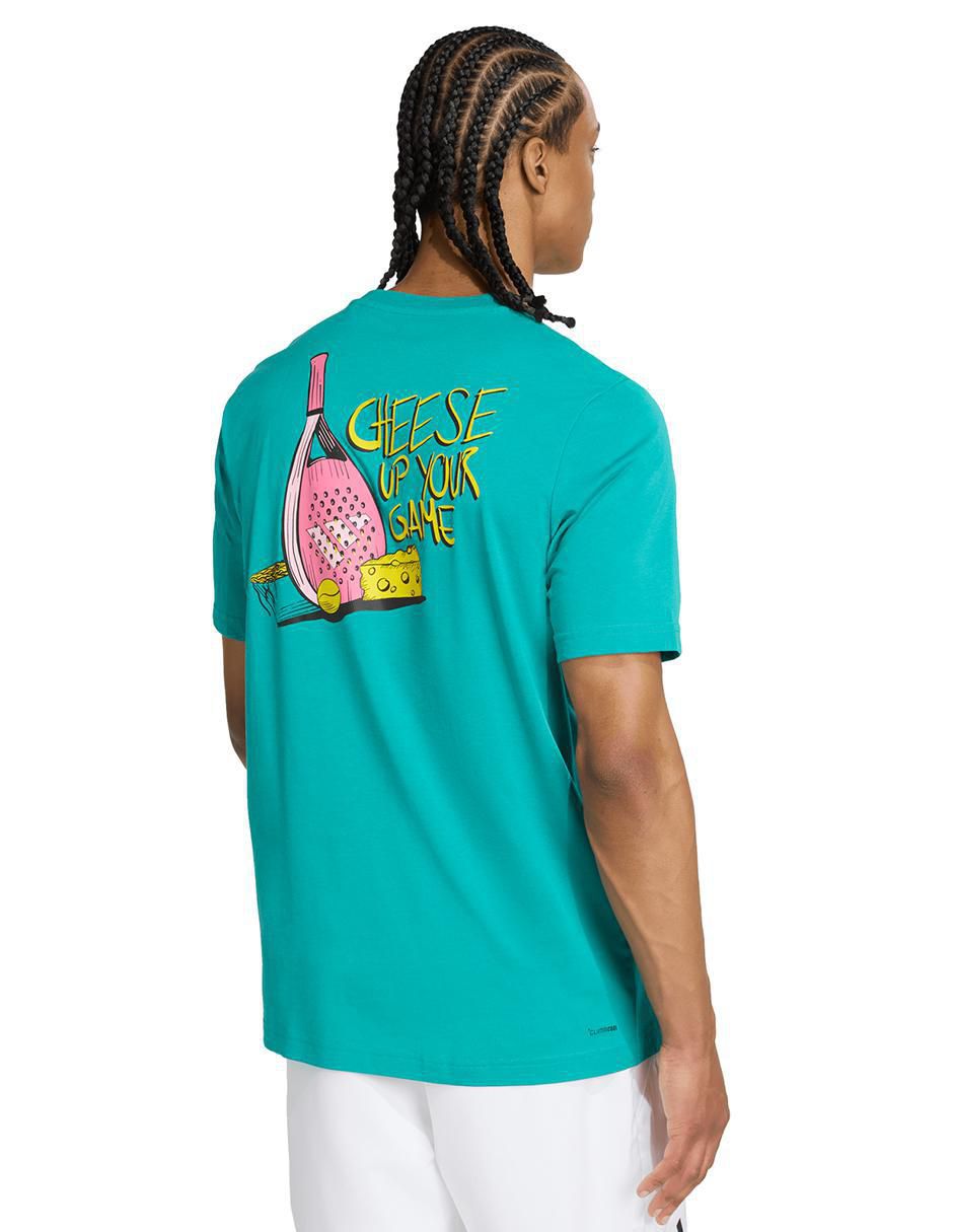 Playera deportiva para tennis de hombre 5