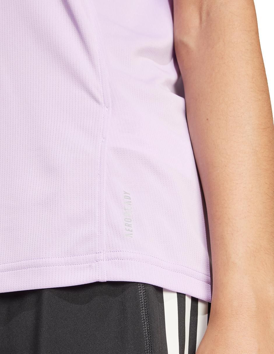 Playera deportiva para correr Adidas de mujer