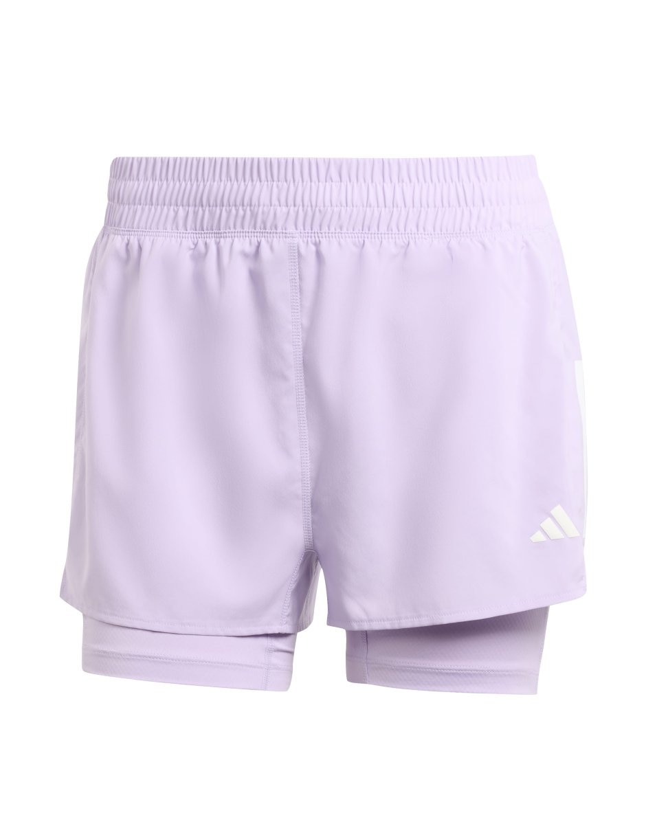"set short/short" sin diseño "para" correr mujer 2