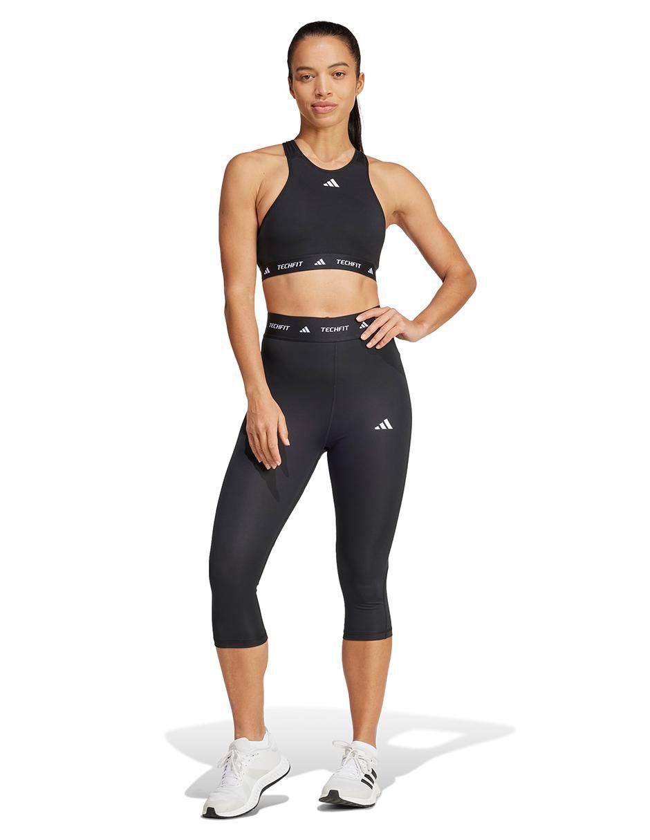 Malla Adidas TechFit compresión media para mujer