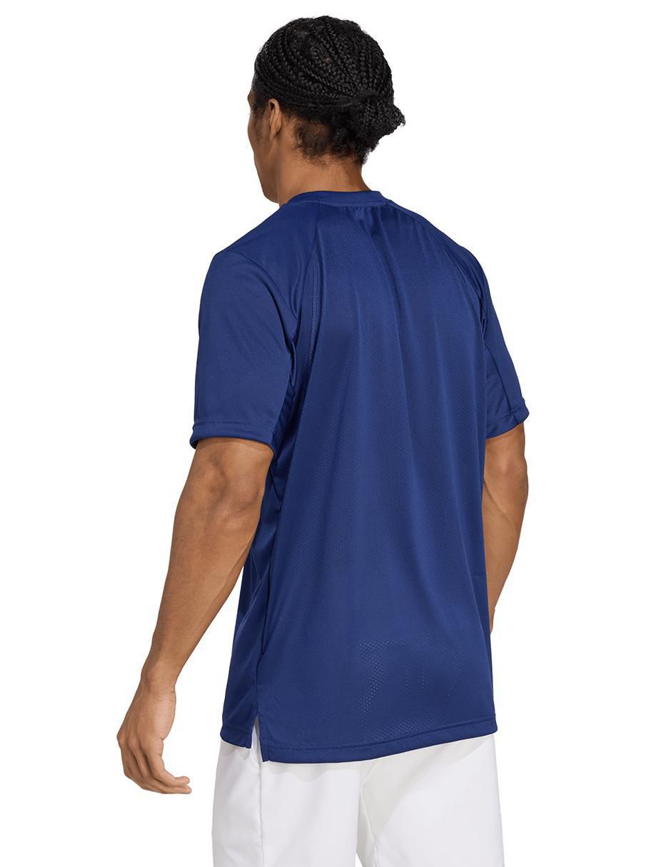 Playera deportiva para tennis Adidas de hombre