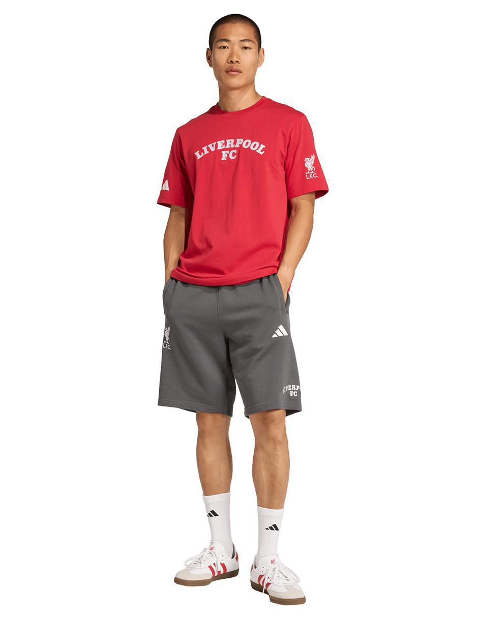 Playera deportiva para fútbol Liverpool Football Club de hombre