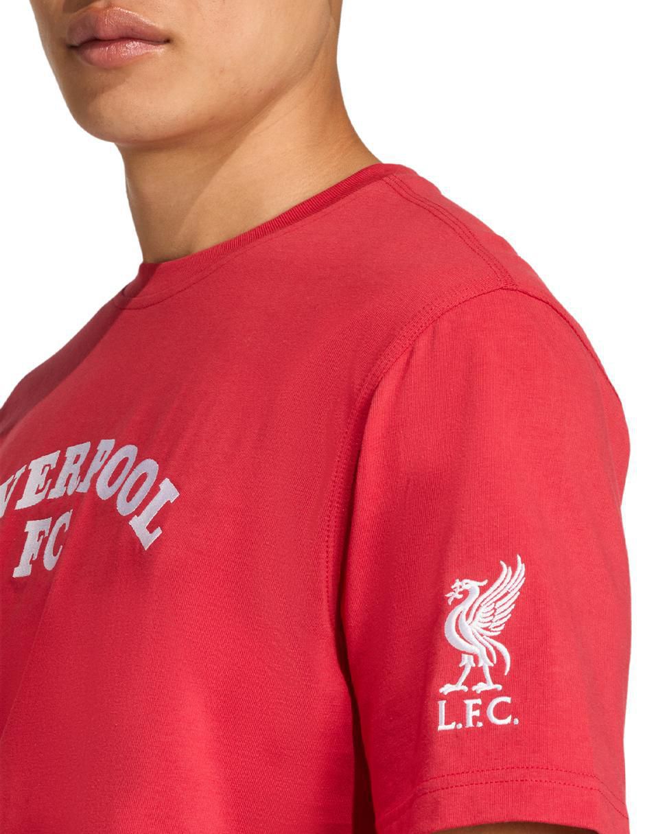Playera deportiva para fútbol Liverpool Football Club de hombre