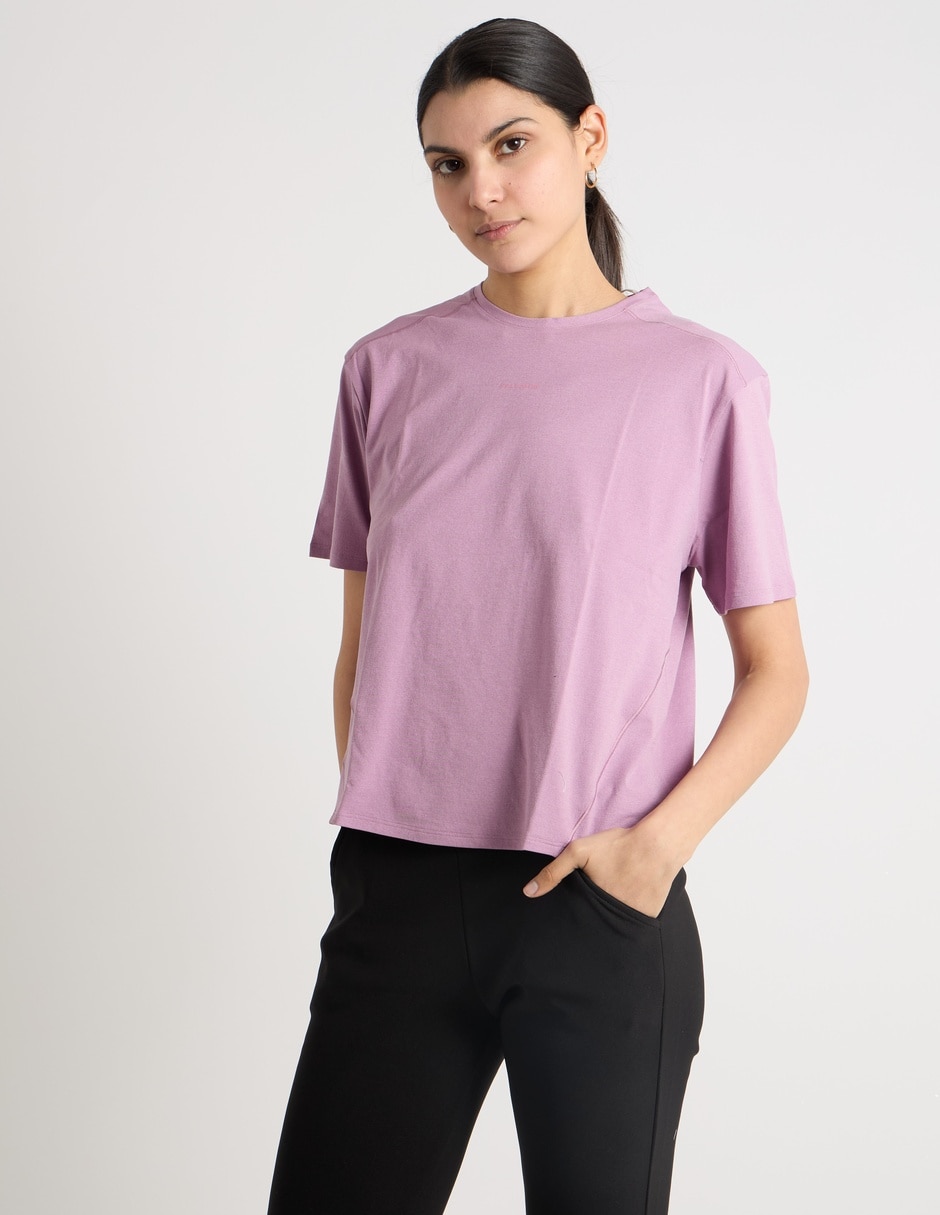 Playera deportiva para entrenamiento salomon de mujer