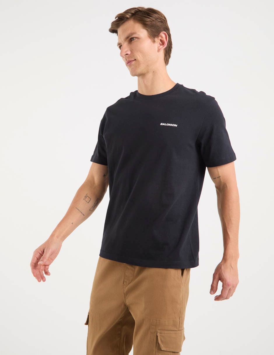 Playera deportiva para entrenamiento salomon de hombre