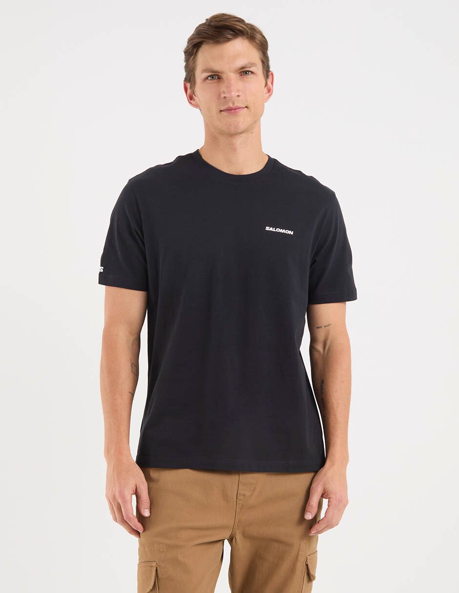 Playera deportiva para outdoor Salomon de hombre