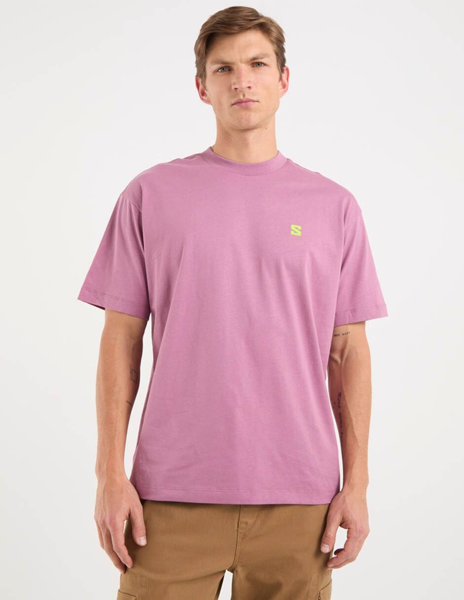 Playera deportiva para outdoor Salomon de hombre