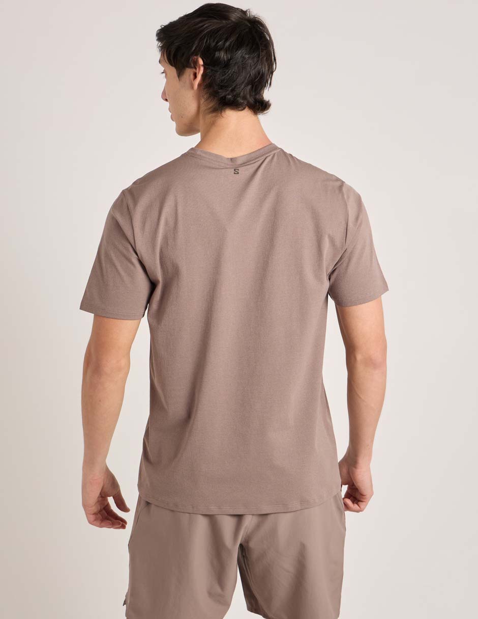 Playera deportiva para hiking de hombre 6