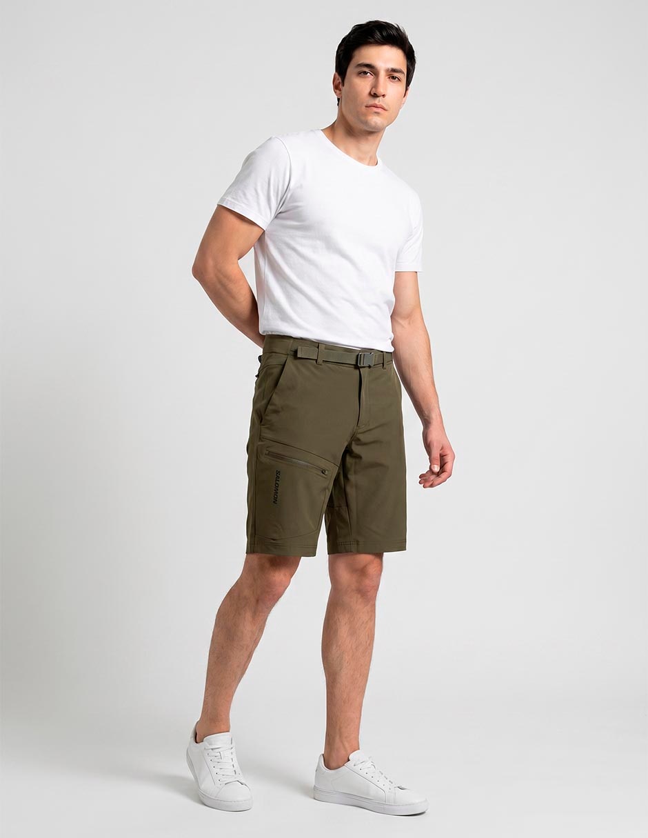 Short con bolsillos para outdoor hombre
