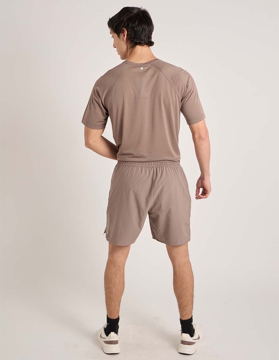 Short bolsa con cierre casual para hombre 6