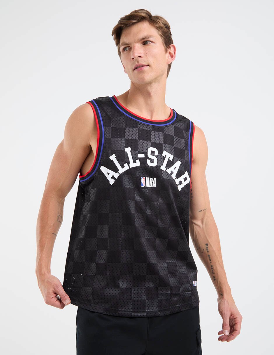 Jersey conmemorativo sin manga nba para hombre