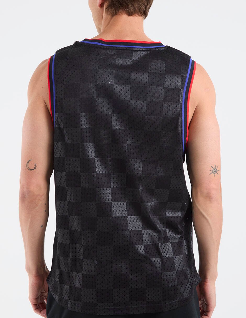 Jersey conmemorativo sin manga nba para hombre