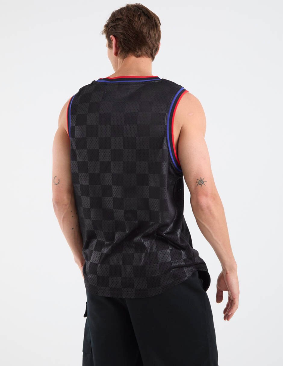 Jersey conmemorativo sin manga nba para hombre