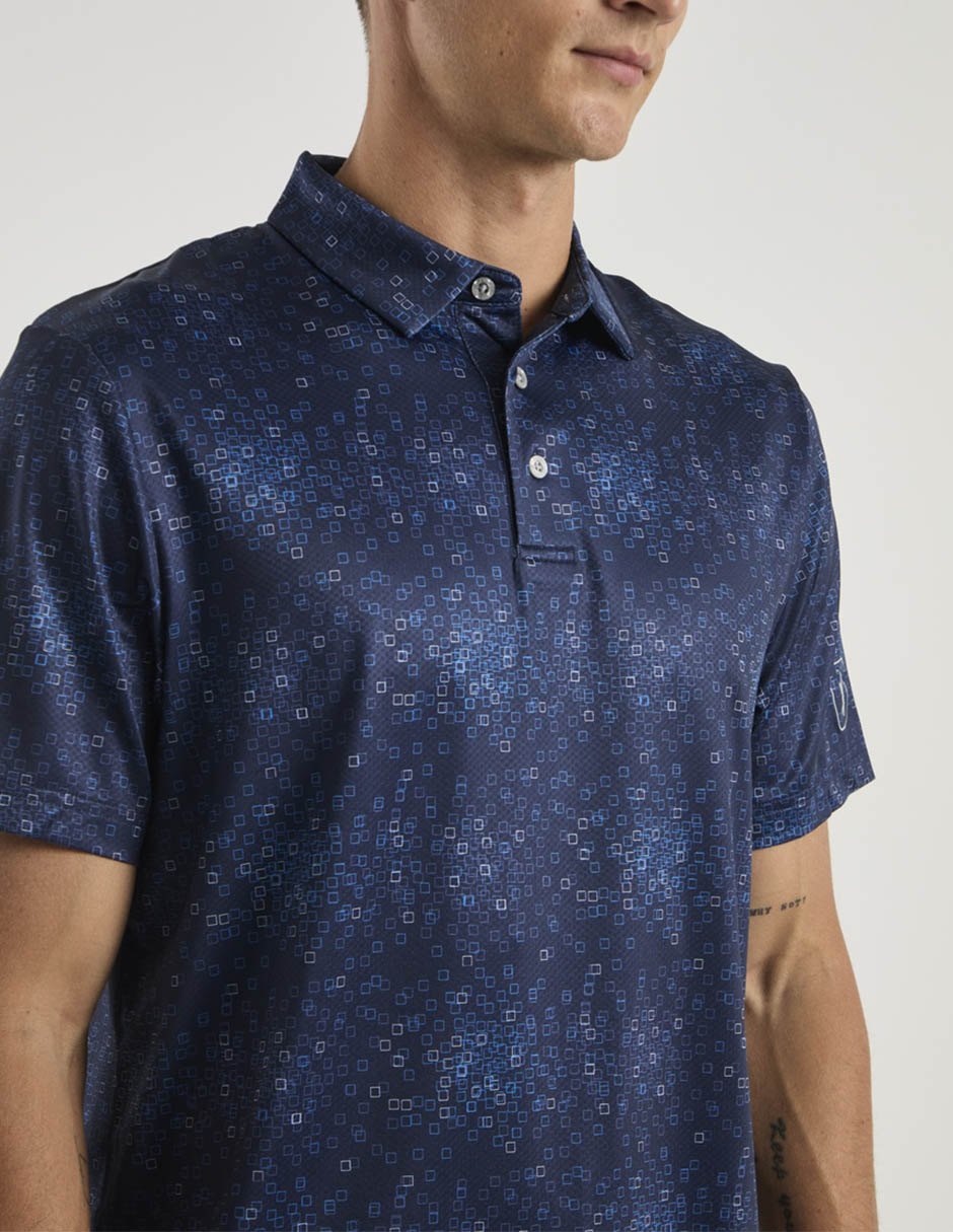 Playera deportiva para golf pga de hombre