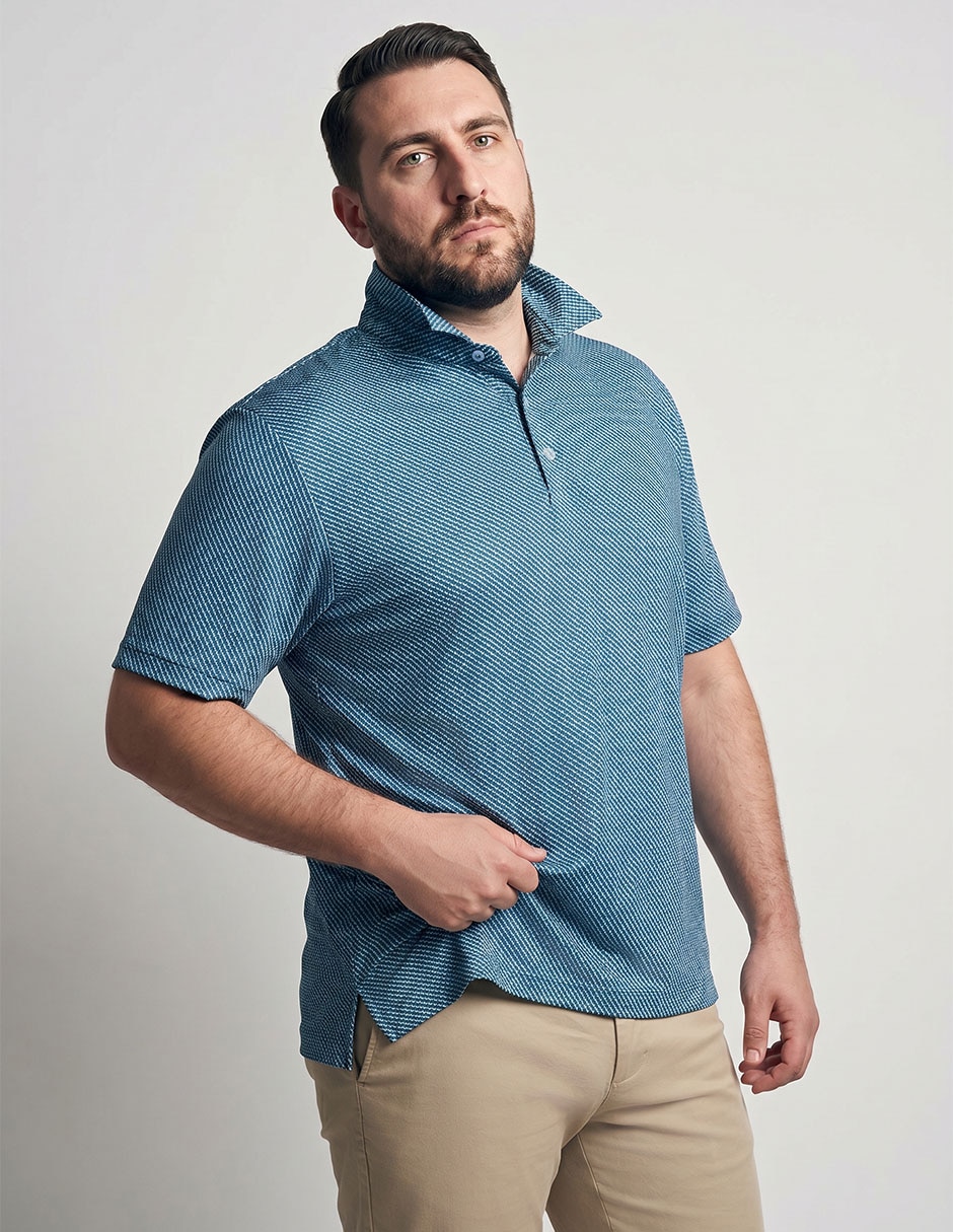 Playera deportiva para golf pga de hombre