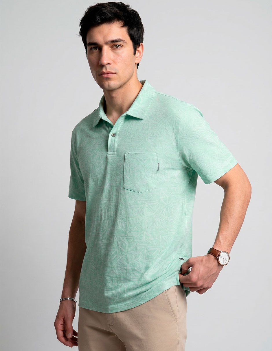 Playera deportiva para golf pga de hombre