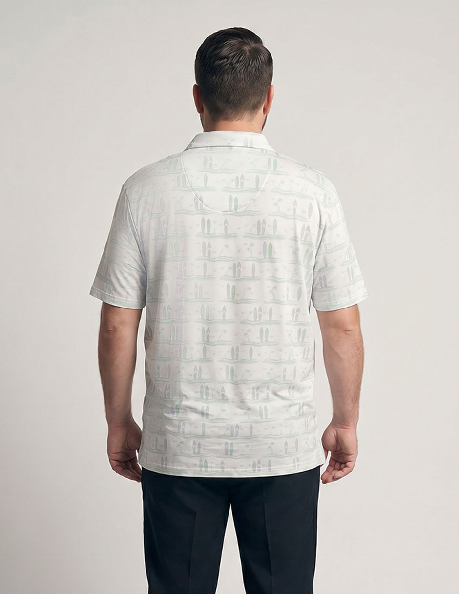 Playera deportiva para golf pga de hombre