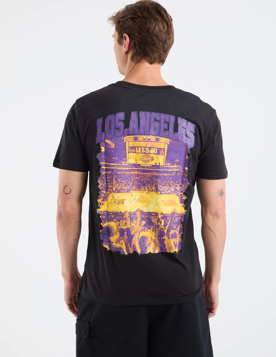 Playera deportiva para Básquetbol Nba Los Angeles Lakers de hombre