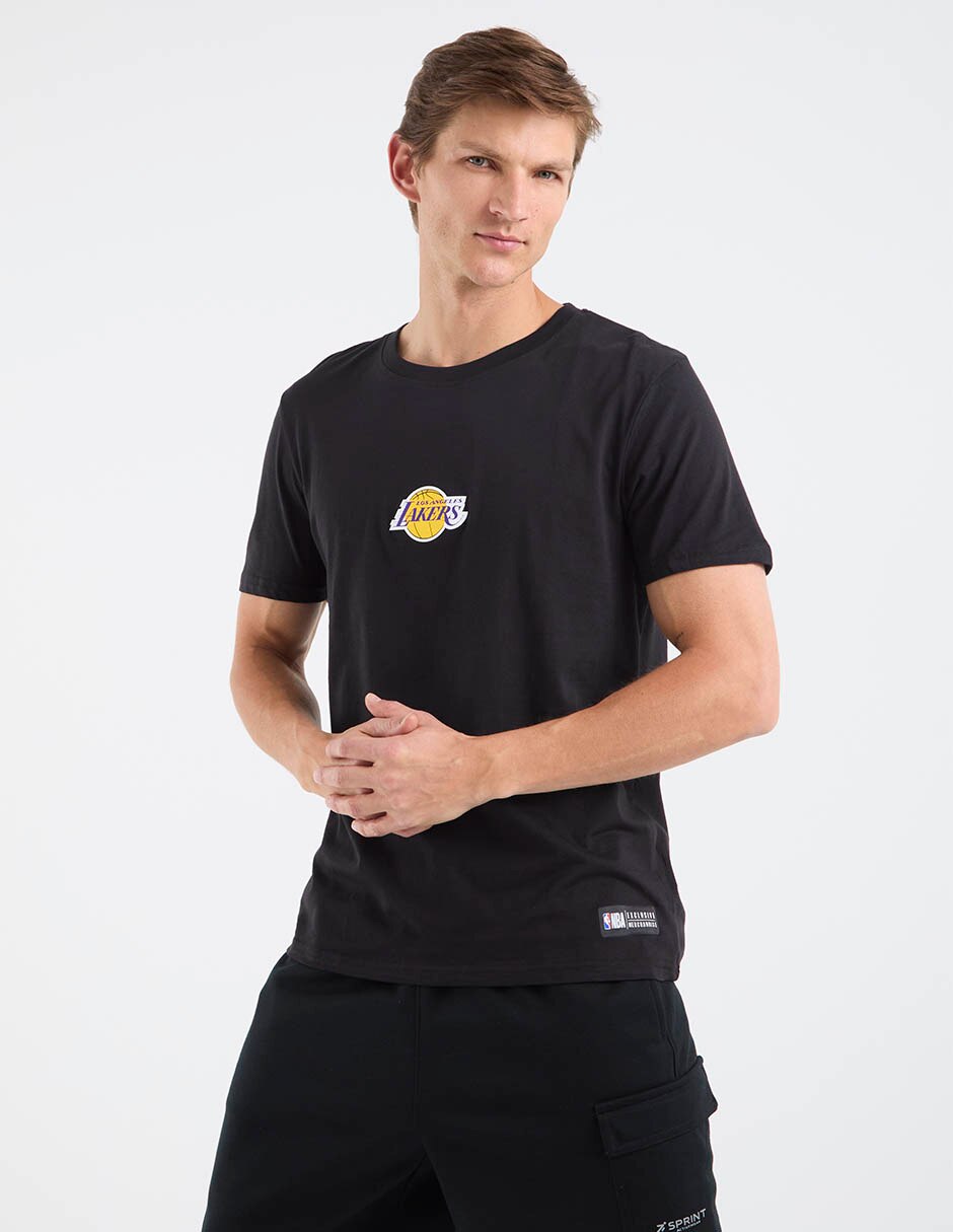 Playera Los Angeles Lakers manga corta para hombre Playera Los Angeles Lakers manga corta para hombre