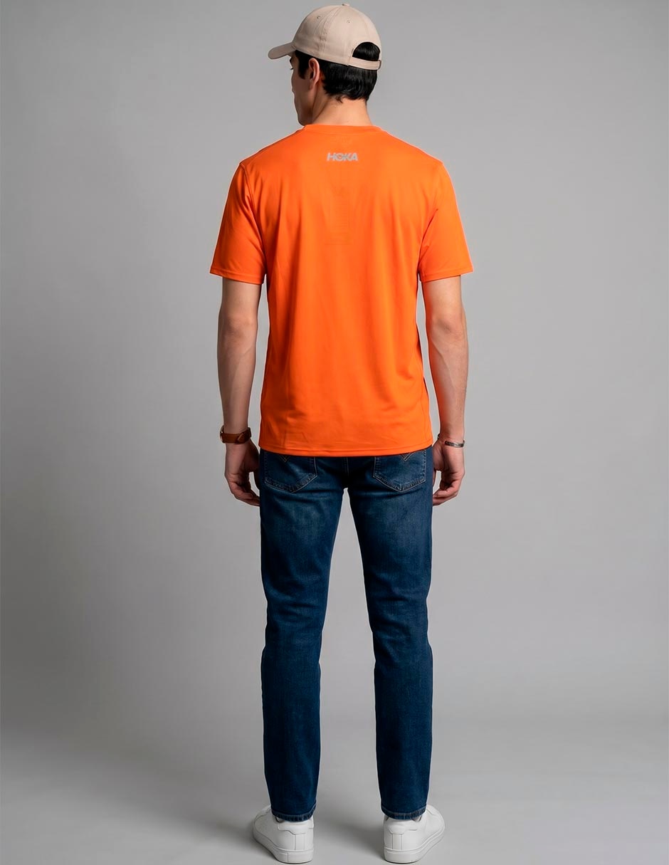Playera deportiva para correr de hombre 2