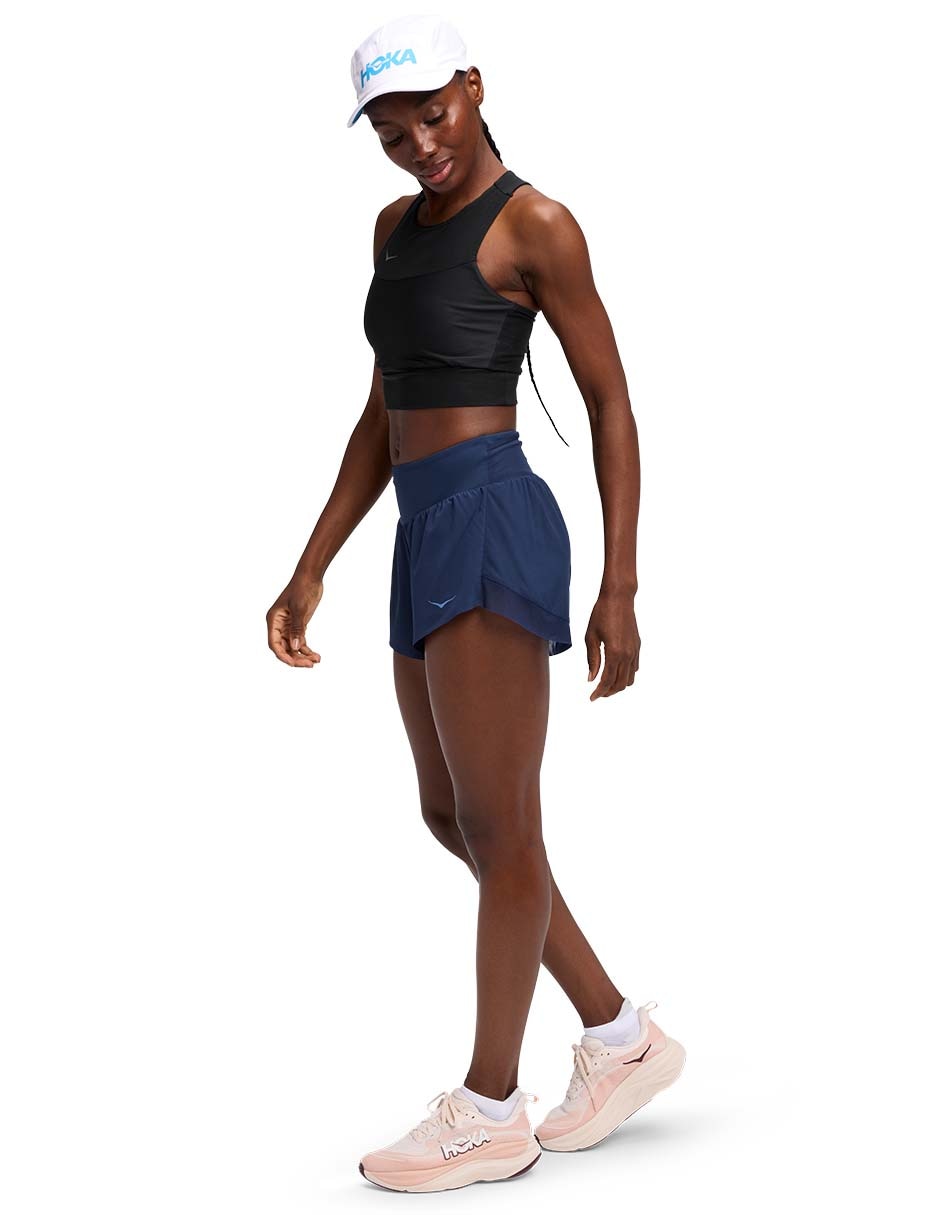 Short con malla Hoka para correr mujer