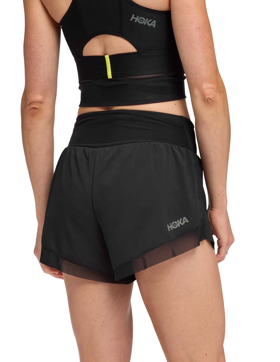 Short con malla Hoka para correr mujer