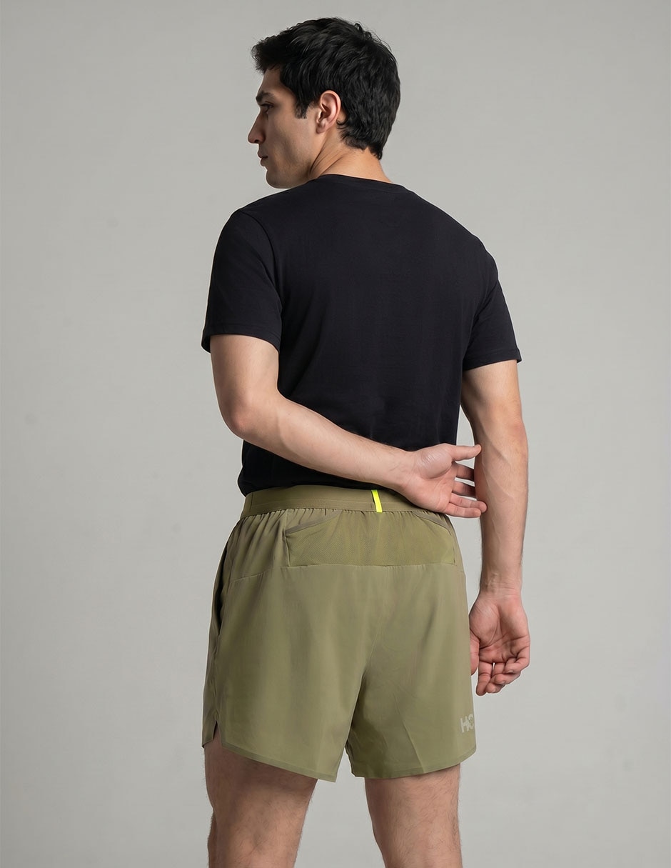 Short con bolsillos Hoka para correr hombre