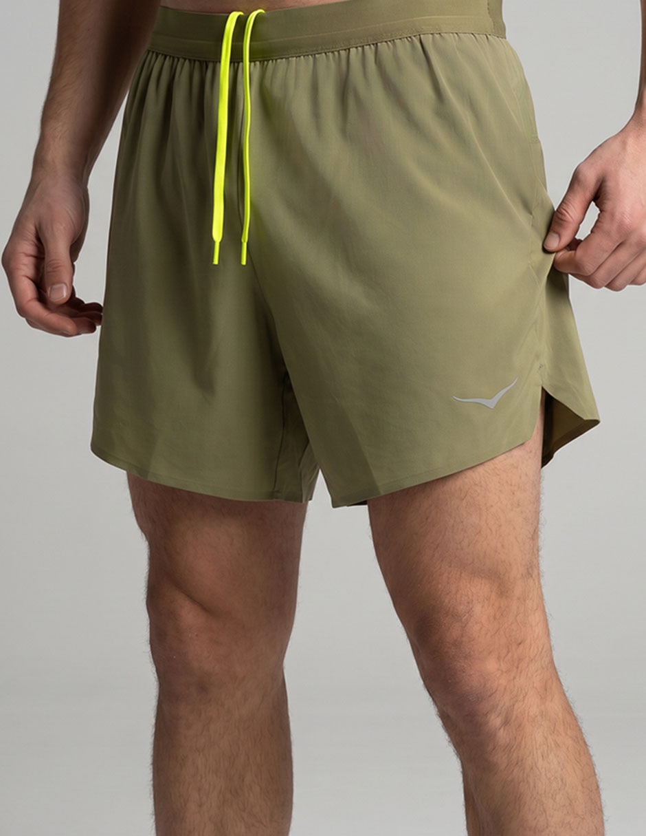 Short con bolsillos Hoka para correr hombre