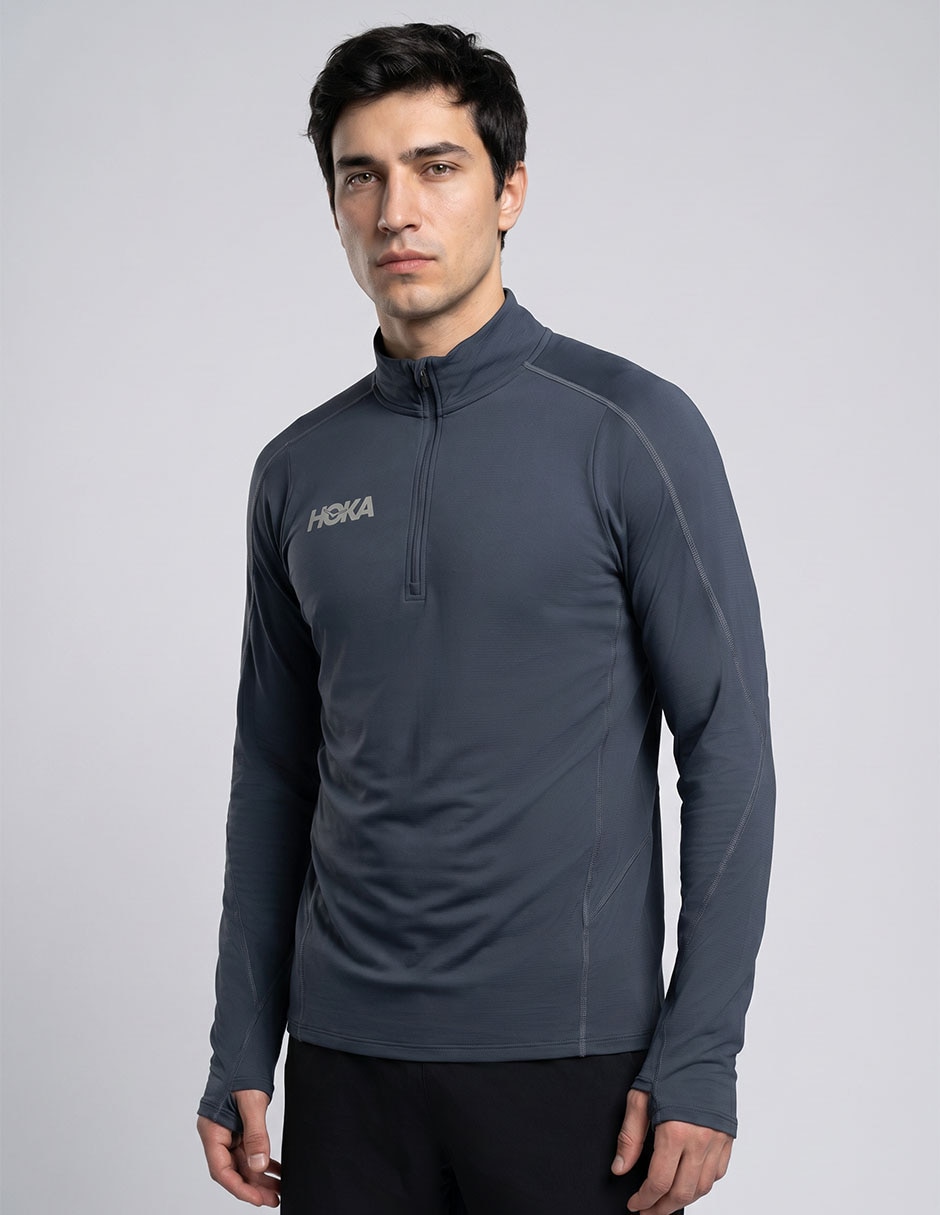 Chamarra para correr hoka para hombre