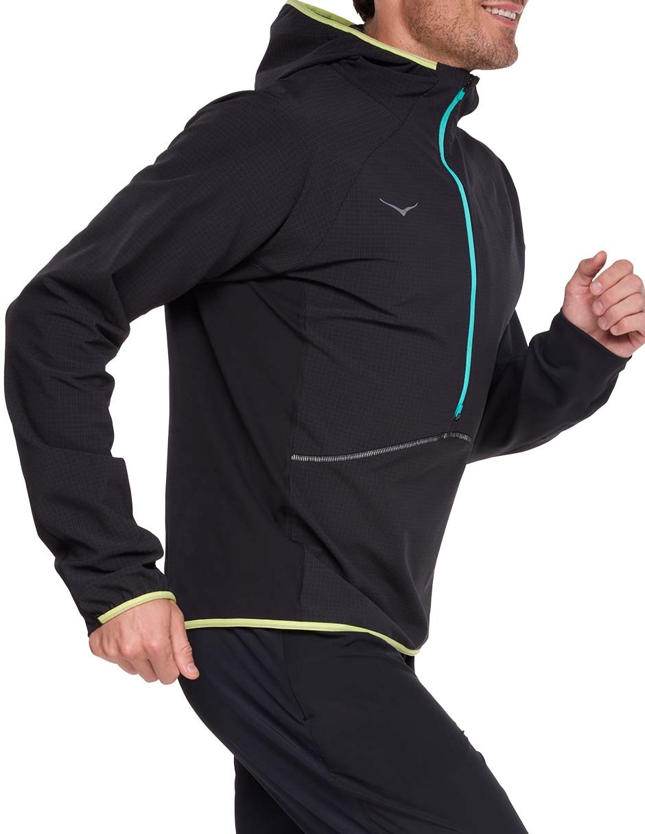 Chamarra para correr Hoka para hombre