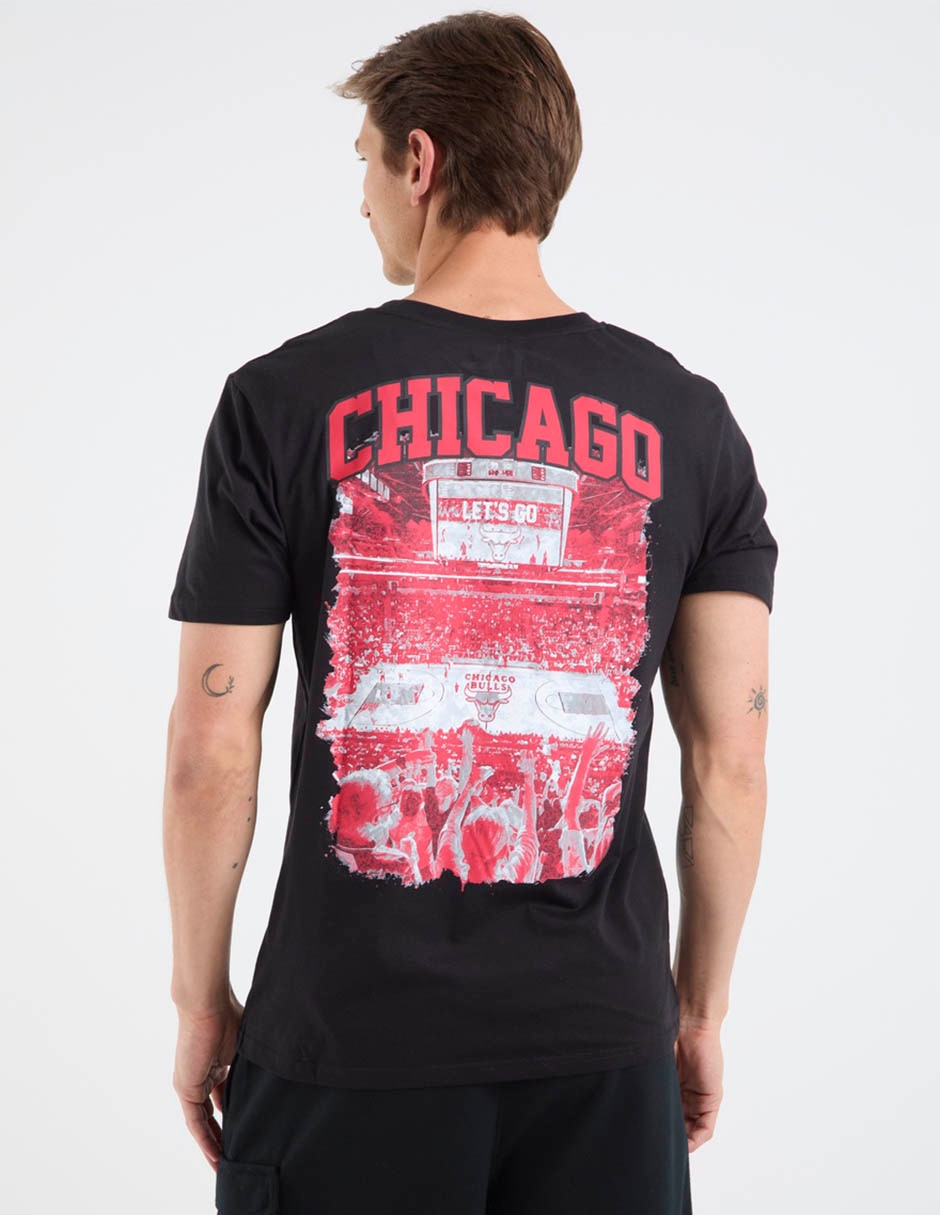 Playera deportiva para básquetbol Nba Chicago Bulls de hombre