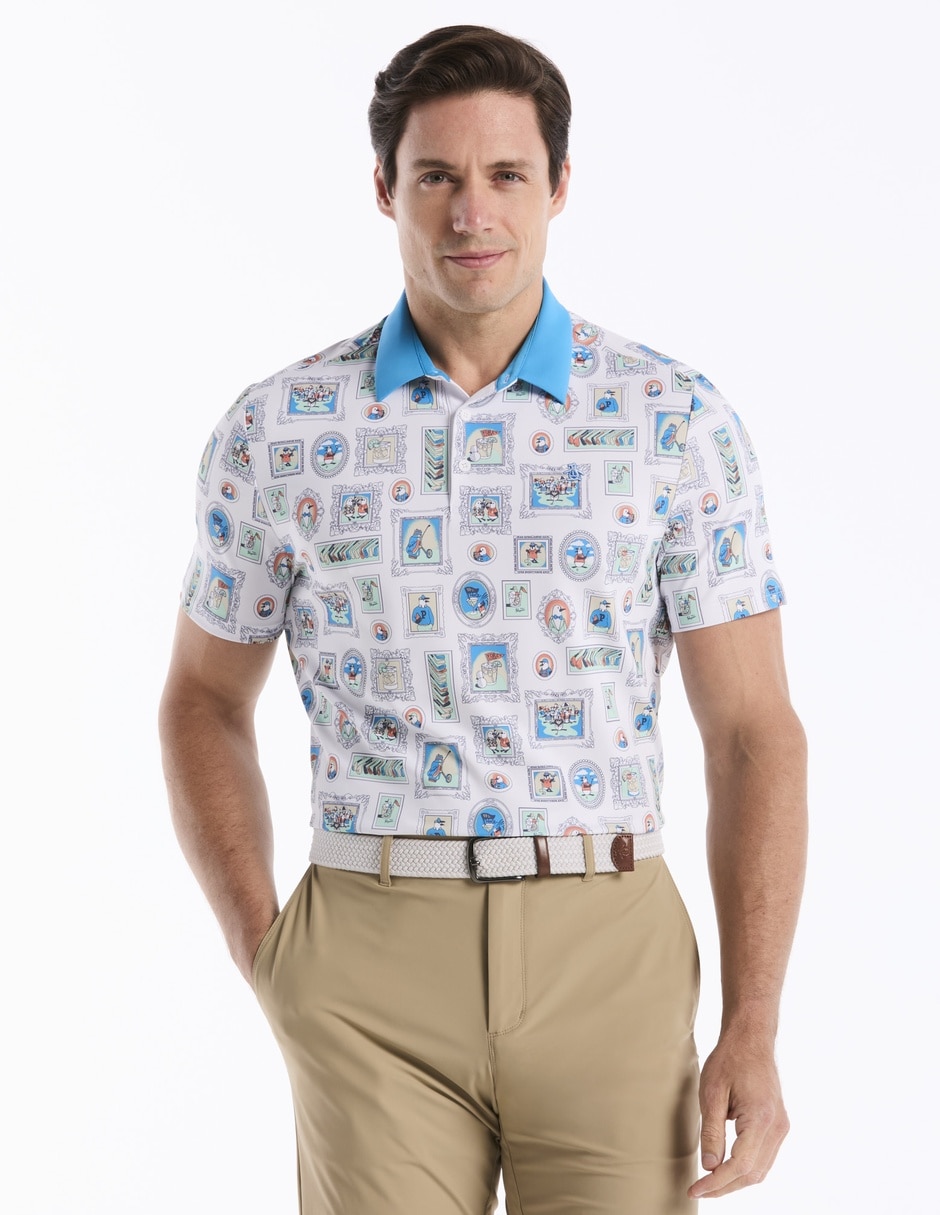 Playera tipo polo para hombre