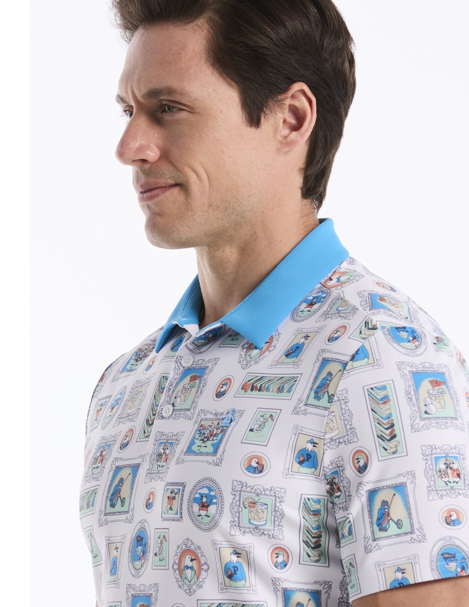 Playera tipo polo para hombre