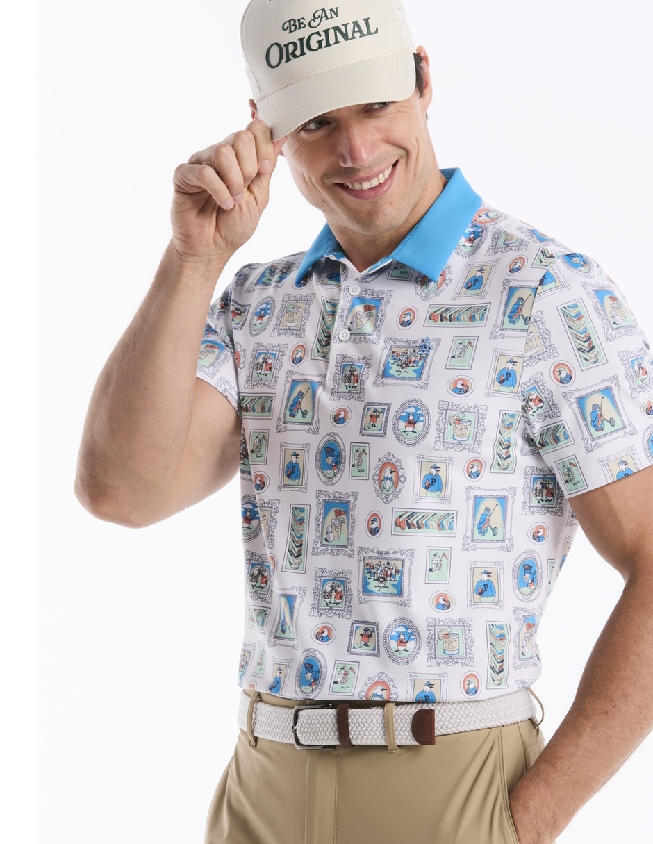 Playera tipo polo para hombre