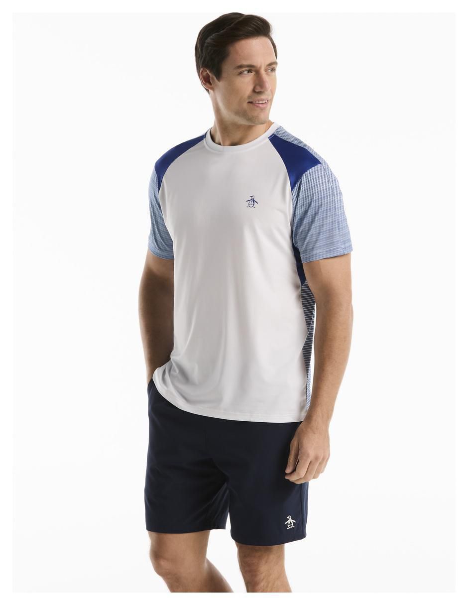 Playera deportiva térmica para tennis original penguin de hombre